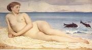 Lord Frederic Leighton Actaea Tje Mu,[j pf the Shore USA oil painting reproduction